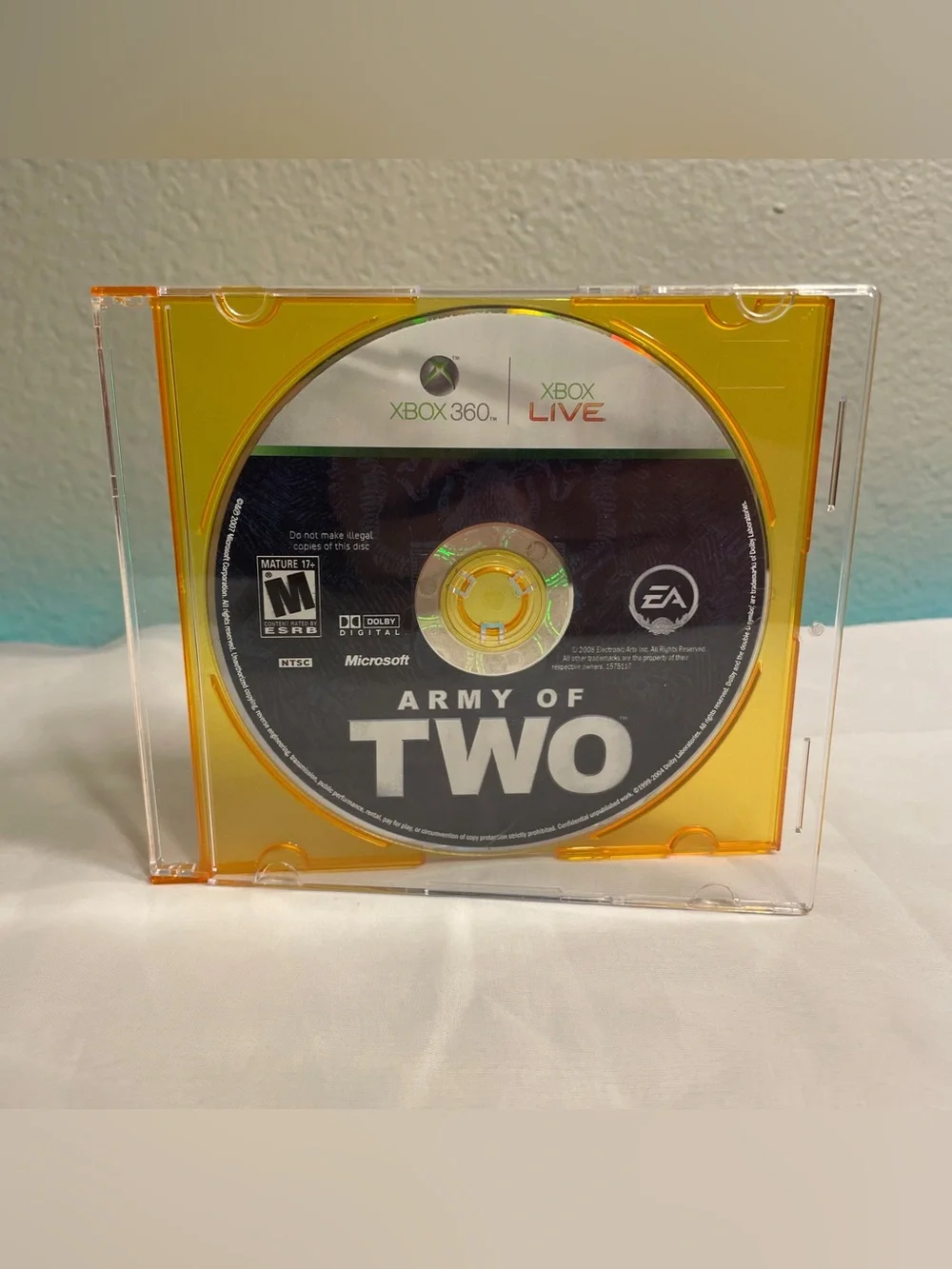 Army of Two Xbox 360 Tested Working Disc Only Videogame 2009
